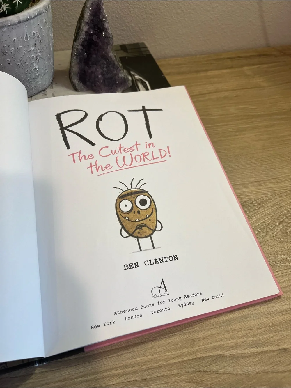 Rot the Cutest in the World Ben Clanton Hardcover 2017 Picture Book